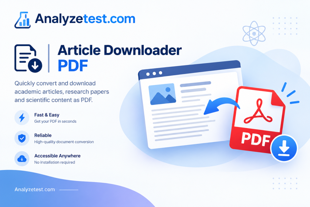 Article Downloader PDF